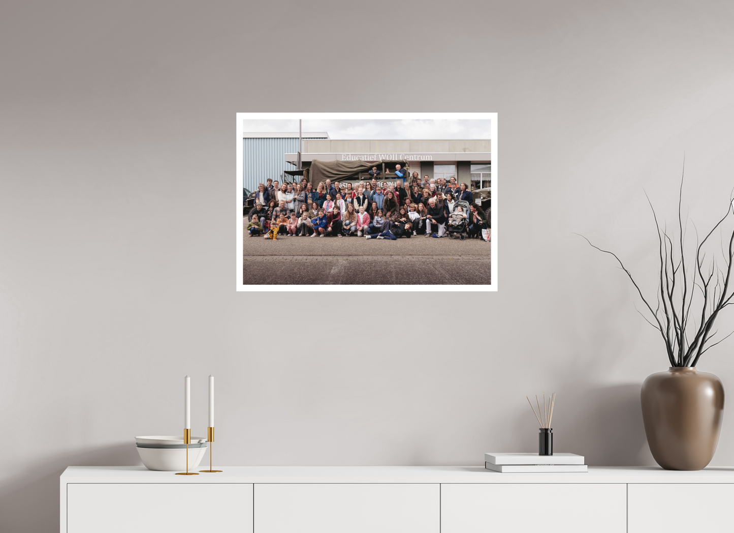 Groepsfoto Familie Boon 2025, Kleur