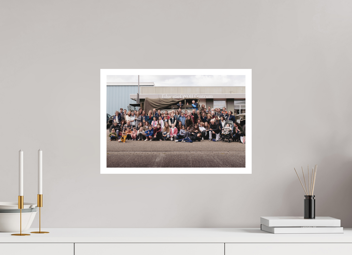 Groepsfoto Familie Boon 2025, Kleur