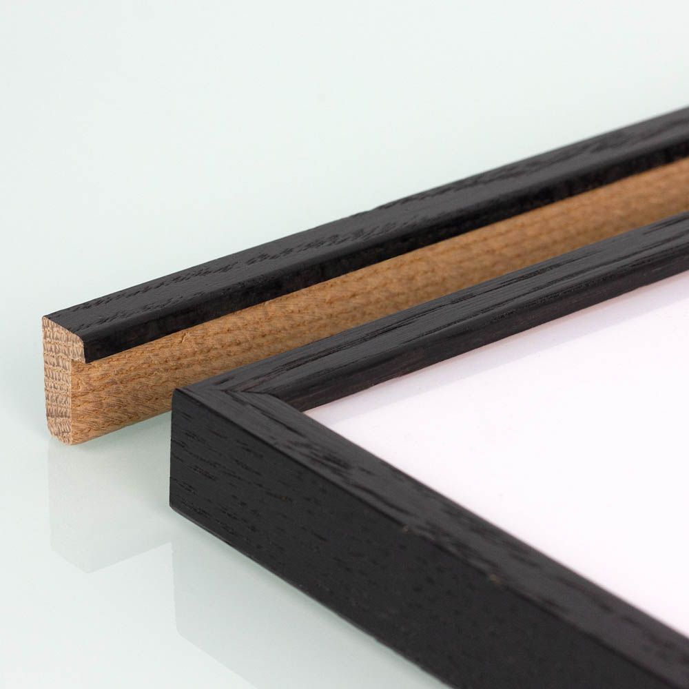 Kunstlijst - Zwart eiken