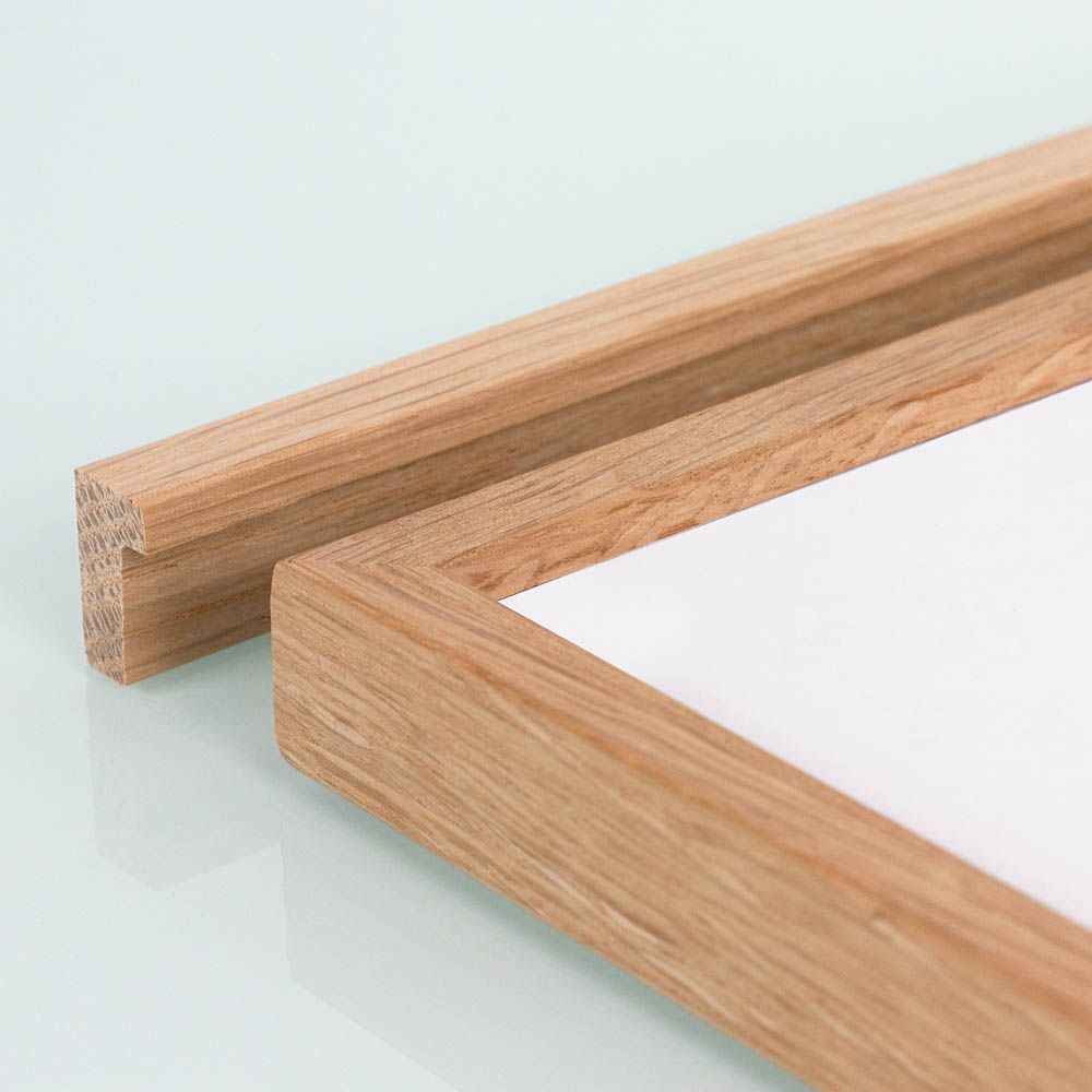 Kunstlijst - Blank eiken